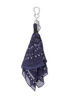 Dsquared2 брелок с платком с принтом пейсли