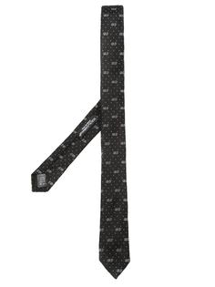 Dolce & Gabbana жаккардовый галстук с логотипом