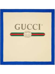 Gucci платок с логотипом