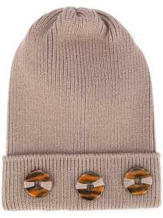 0711 button beanie