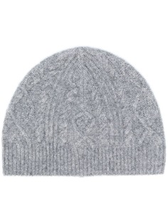 Pringle Of Scotland cable stitch beanie