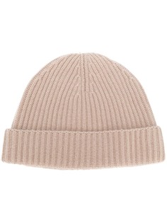 N.Peal ribbed beanie