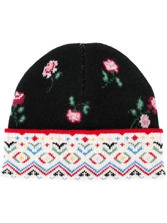 Alanui floral beanie hat