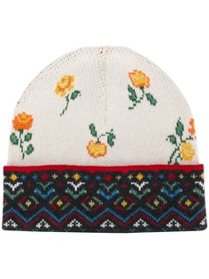 Alanui шапка-бини с вышивкой