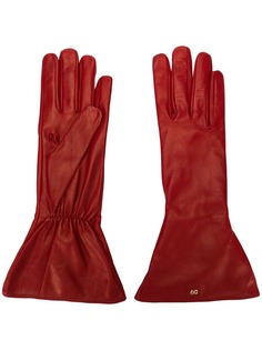 Dolce & Gabbana кожаные перчатки