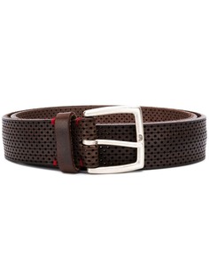 Eleventy ремень с декоративной перфорацией