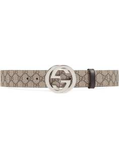 Gucci ремень GG Supreme с фирменной пряжкой