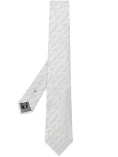 Emporio Armani галстук с геометрическим узором