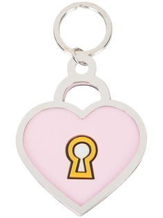 Yazbukey padlock heart keyring