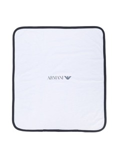 Emporio Armani Kids одеяло с принтом логотипа
