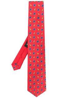 Etro галстук с принтом жирафа