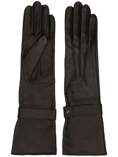 Manokhi длинные кожаные перчатки