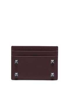 Valentino картхолдер с отделкой Rockstud
