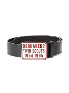 Dsquared2 Kids ремень с логотипом на пряжке