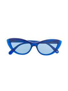 Stella McCartney Kids солнцезащитные очки в оправе кошачий глаз