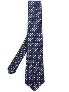 Etro галстук с микро-узором пейсли