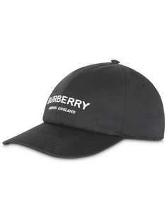 Burberry кепка с вышитым логотипом