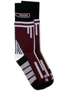Prada жаккардовые носки