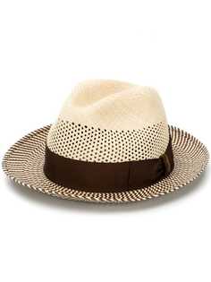 Borsalino шляпа с подвернутыми полями