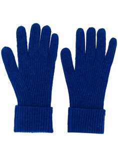 N.Peal трикотажные перчатки в рубчик