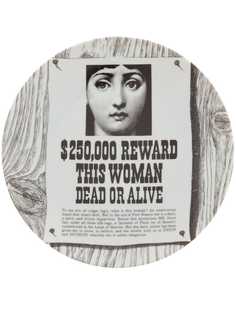 Fornasetti тарелка с рисунком