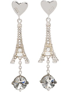 Miu Miu серьги Eiffel Tower