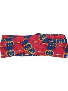 Gucci повязка на голову с узором Interlocking G