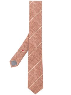 Brunello Cucinelli галстук с диагональными полосками
