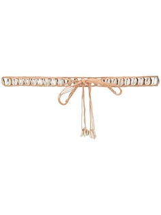 Alanui ремень Cowride Shell