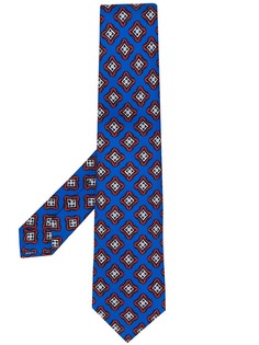Kiton галстук с узором
