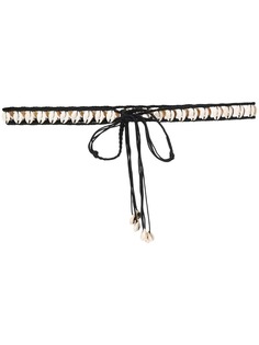 Alanui ремень Cowride Shell