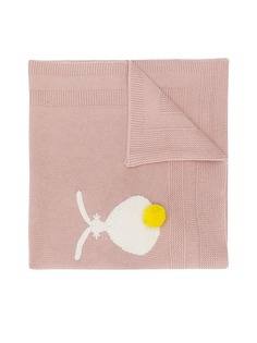 Stella McCartney Kids одеяло Bunny с вышивкой