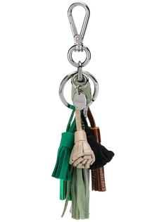 Prada брелок с кисточками