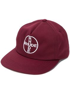 Rhude кепка с вышитым логотипом