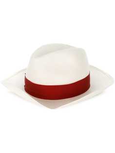 Borsalino декорированная шляпа с лентой