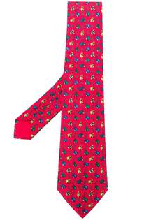 Hermès Pre-Owned галстук 2000-х годов с принтом