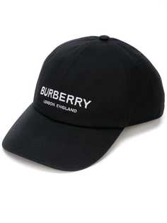 Burberry бейсбольная кепка с логотипом