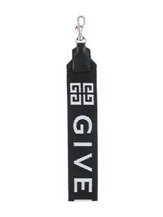 Givenchy жаккардовый брелок с логотипом