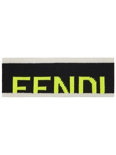 Fendi повязка на голову с логотипом