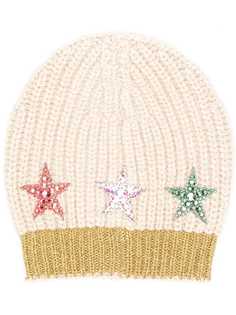 Gucci шапка бини со звездами