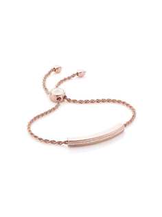 Monica Vinader RP Linear Diamond Chain bracelet