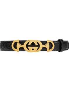 Gucci ремень с фирменным логотипом