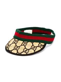 Gucci Kids козырек с монограммой