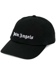 Palm Angels бейсболка с вышитым логотипом