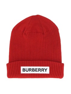 Burberry Kids шапка бини с логотипом