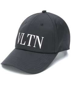 Valentino бейсбольная кепка с принтом VLTN
