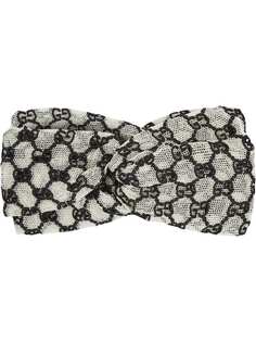 Gucci шарф с узором Interlocking G