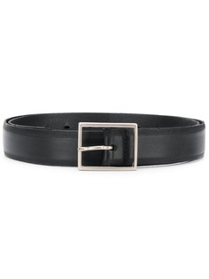 YOHJI YAMAMOTO PRE-OWNED ремень 2000-х годов с прямоугольной пряжкой