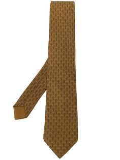 Hermès Pre-Owned галстук 2000-х годов с цветочным узором