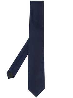 Prada галстук с вышитым логотипом